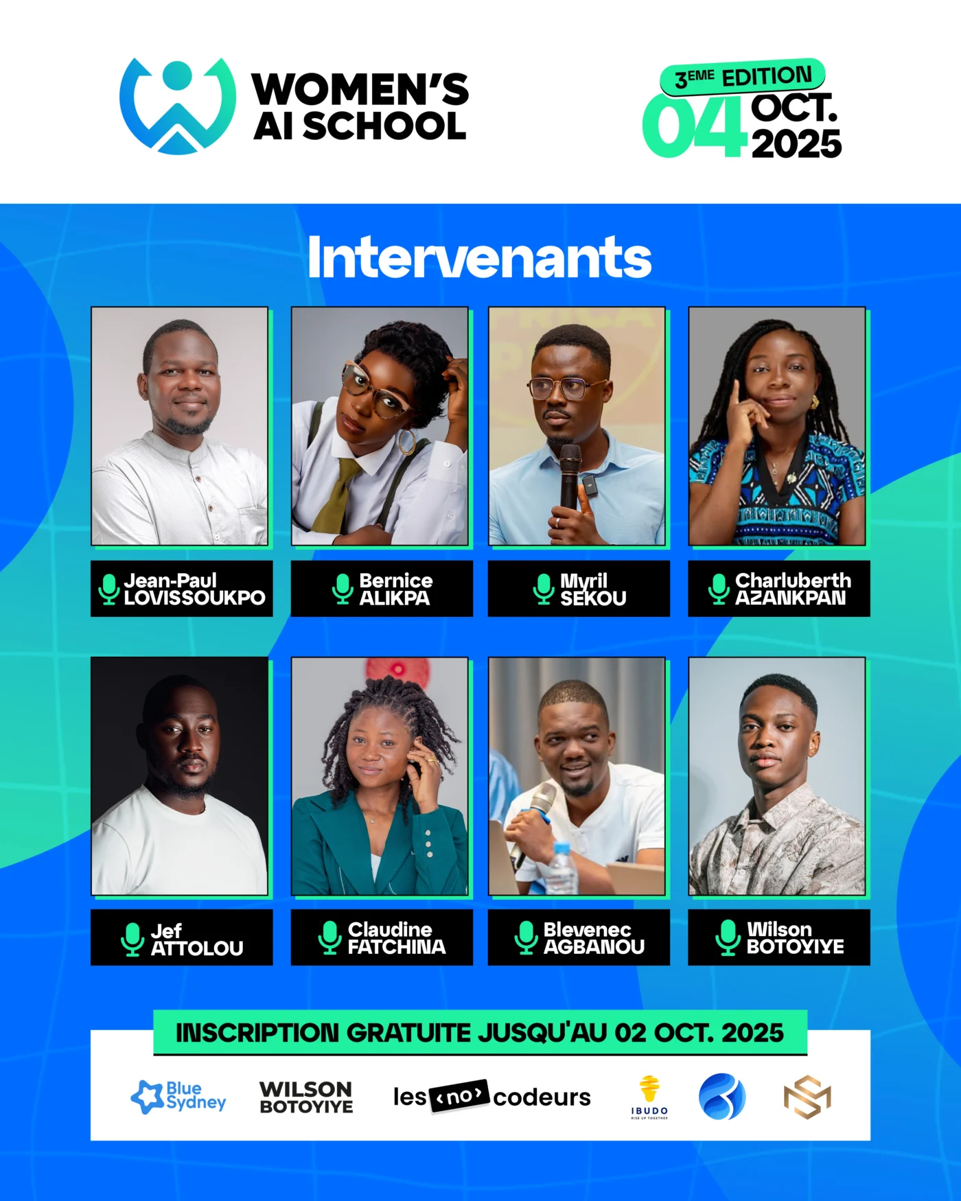 Les experts qui feront briller la Women’s AI School 2025 🔥
